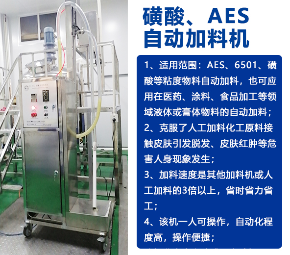AES磺酸加料機(jī)、實(shí)驗(yàn)室乳化機(jī)、片堿食鹽自動(dòng)加料機(jī)-04